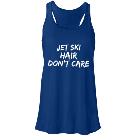 Image of Jet Ski Hair Flowy Racerback Tank