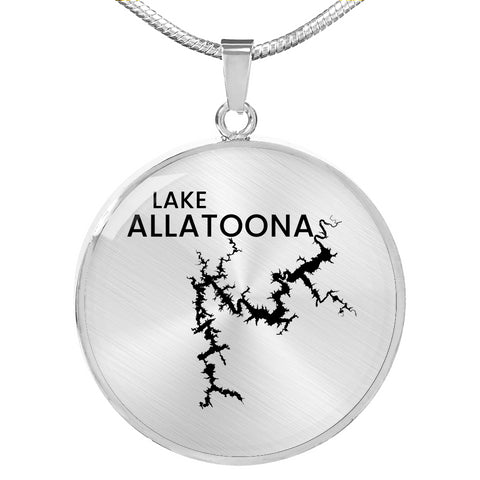 Image of Lake Allatoona Circle Necklace