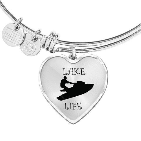 Image of Lake Life PWC Heart Bracelet
