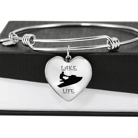 Image of Lake Life PWC Heart Bracelet