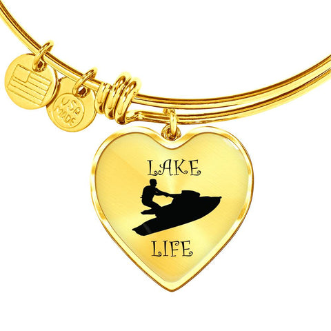 Image of Lake Life PWC Heart Bracelet