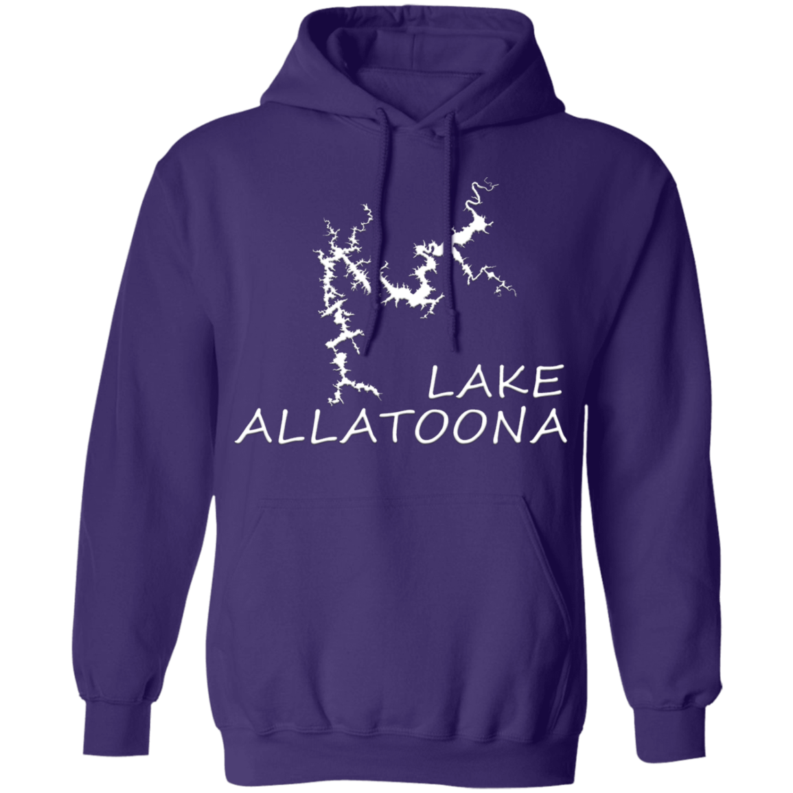 Lake Allatoona Pullover Hoodie 8 oz.