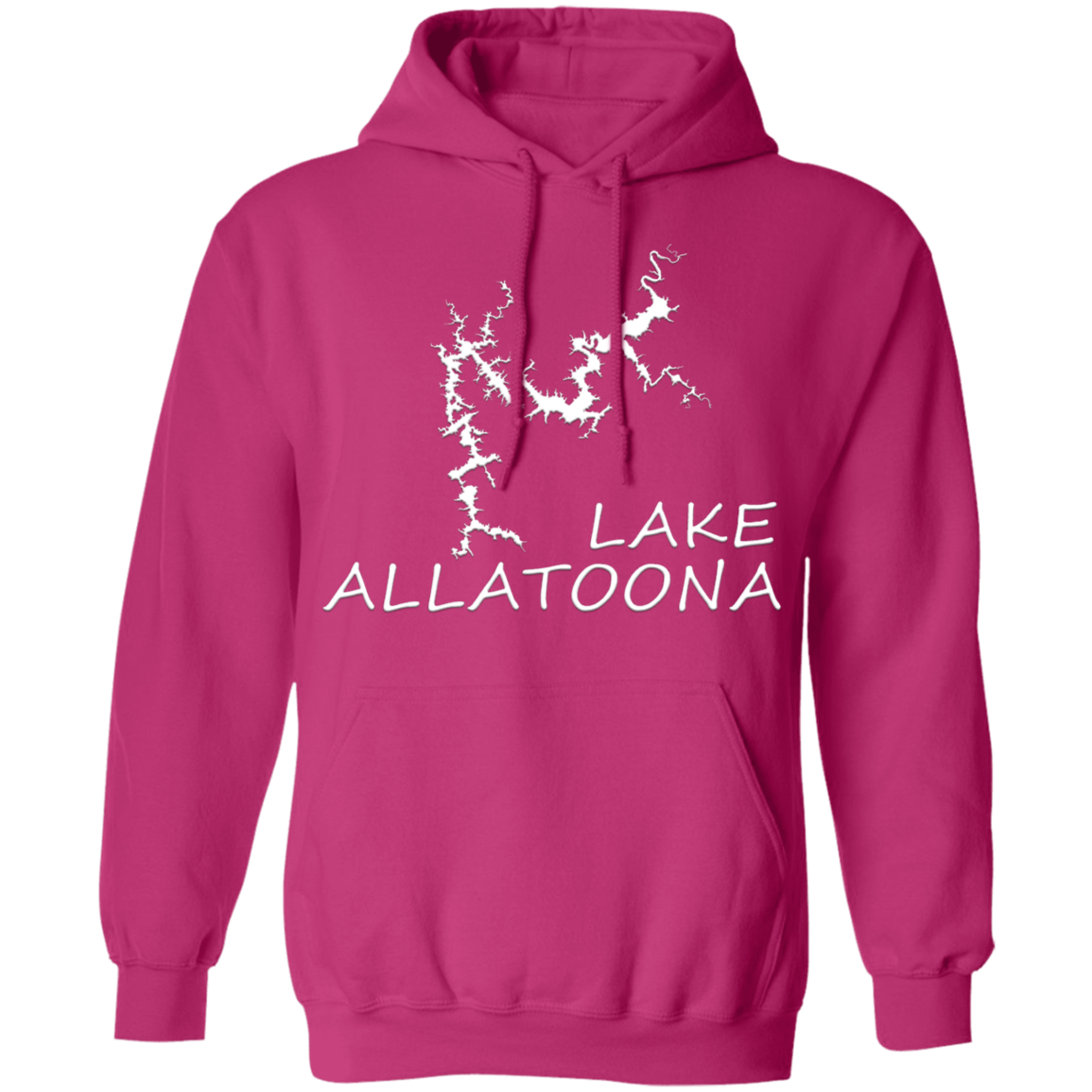 Lake Allatoona Pullover Hoodie 8 oz.