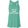 Jet Ski Hair Flowy Racerback Tank