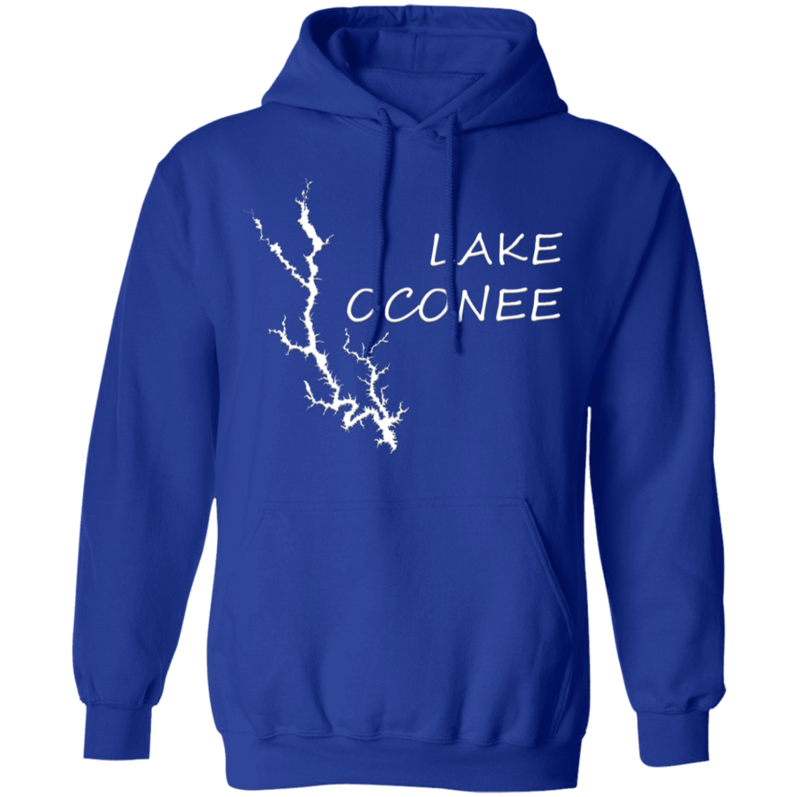 Lake Oconee Pullover Hoodie 8 oz.