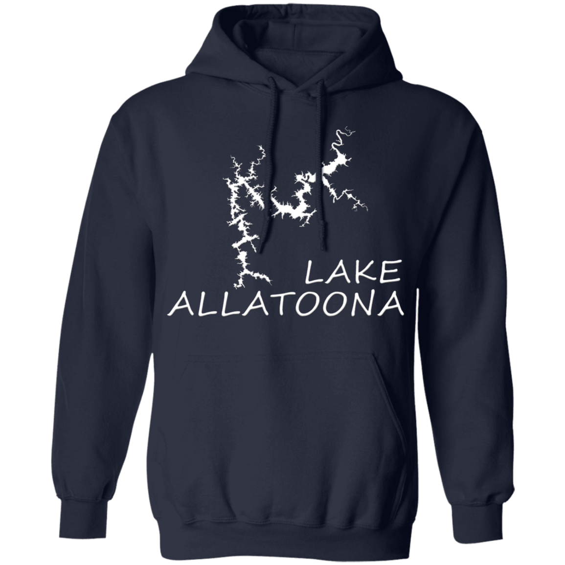 Lake Allatoona Pullover Hoodie 8 oz.