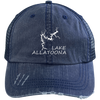 Lake Allatoona Distressed Trucker Cap