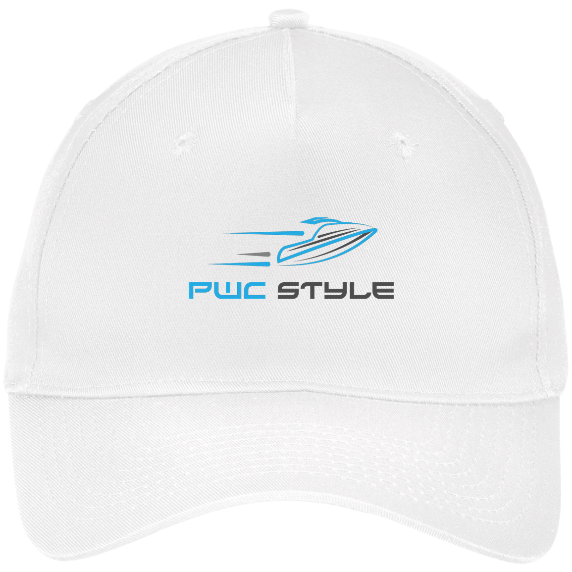PWC Style Five Panel Twill Cap