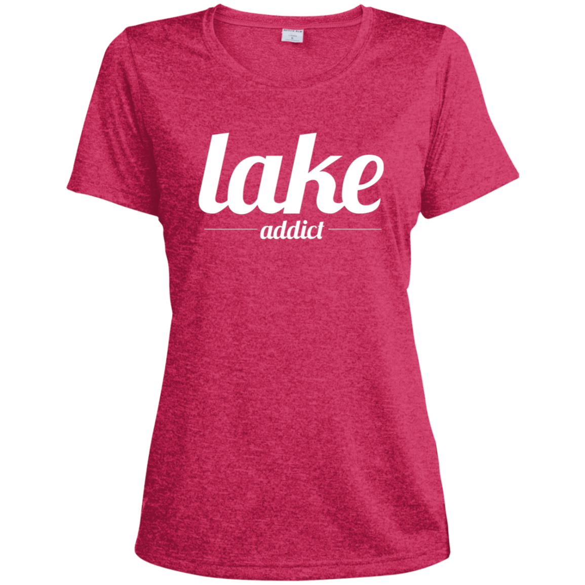 Lake Addict  Dri-Fit Ladies Moisture-Wicking T-Shirt