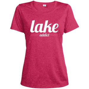 Lake Addict  Dri-Fit Ladies Moisture-Wicking T-Shirt