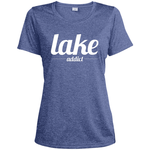 Image of Lake Addict  Dri-Fit Ladies Moisture-Wicking T-Shirt
