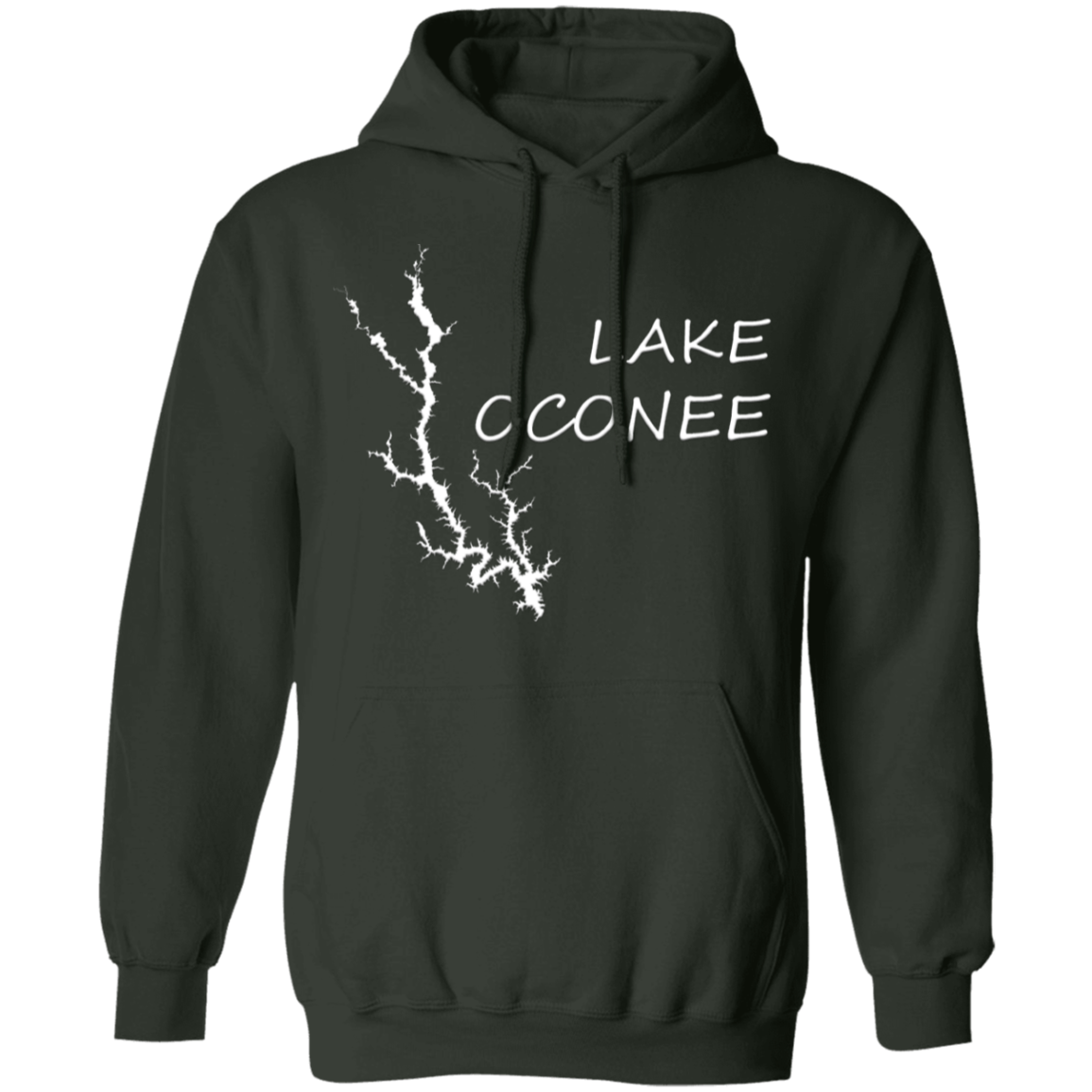 Lake Oconee Pullover Hoodie 8 oz.