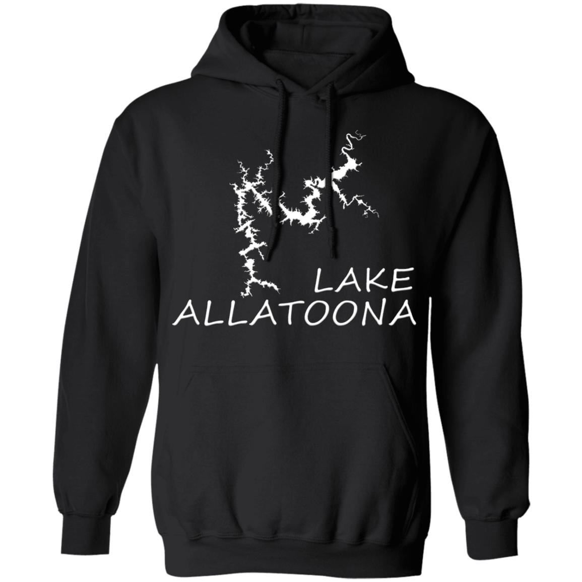 Lake Allatoona Pullover Hoodie 8 oz.