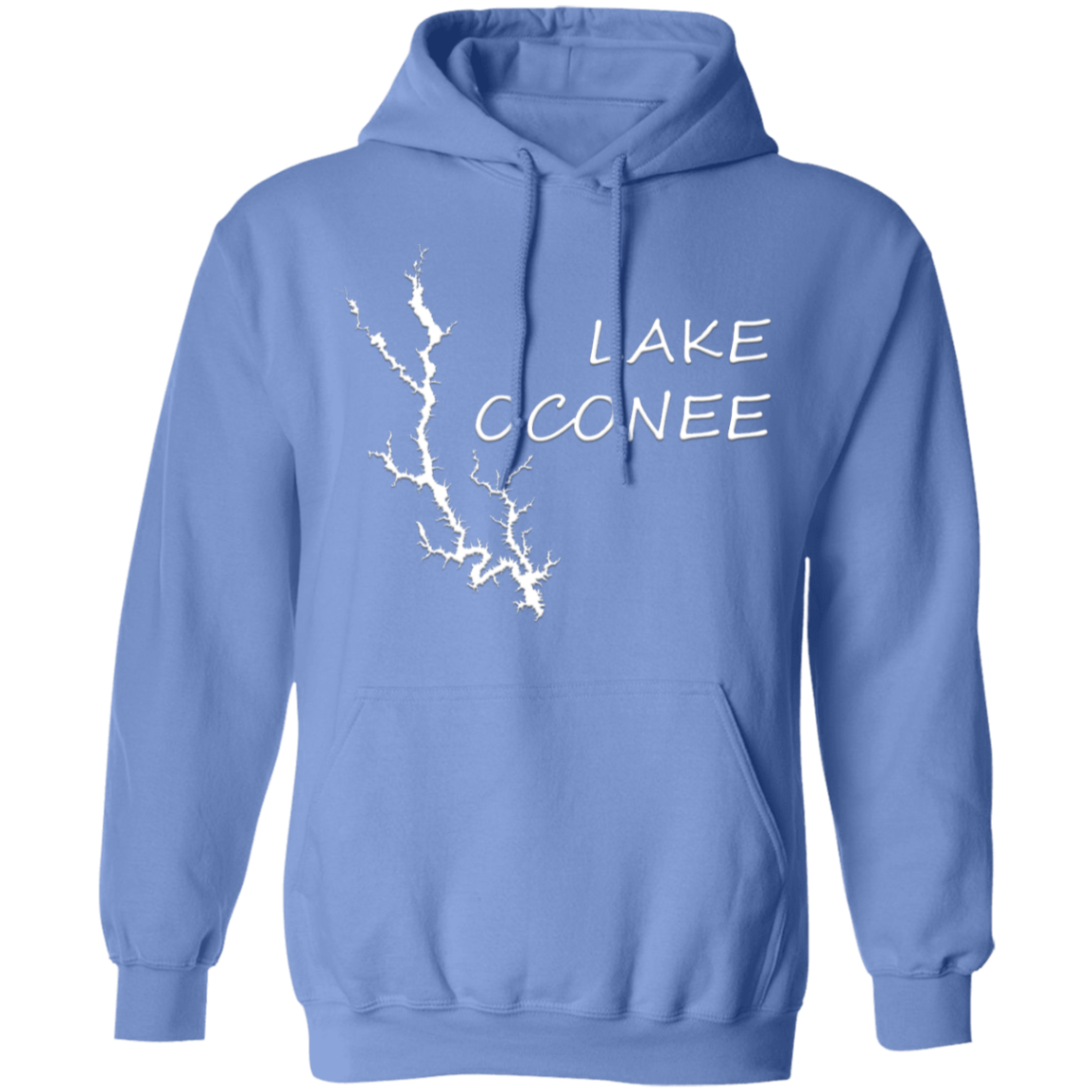 Lake Oconee Pullover Hoodie 8 oz.