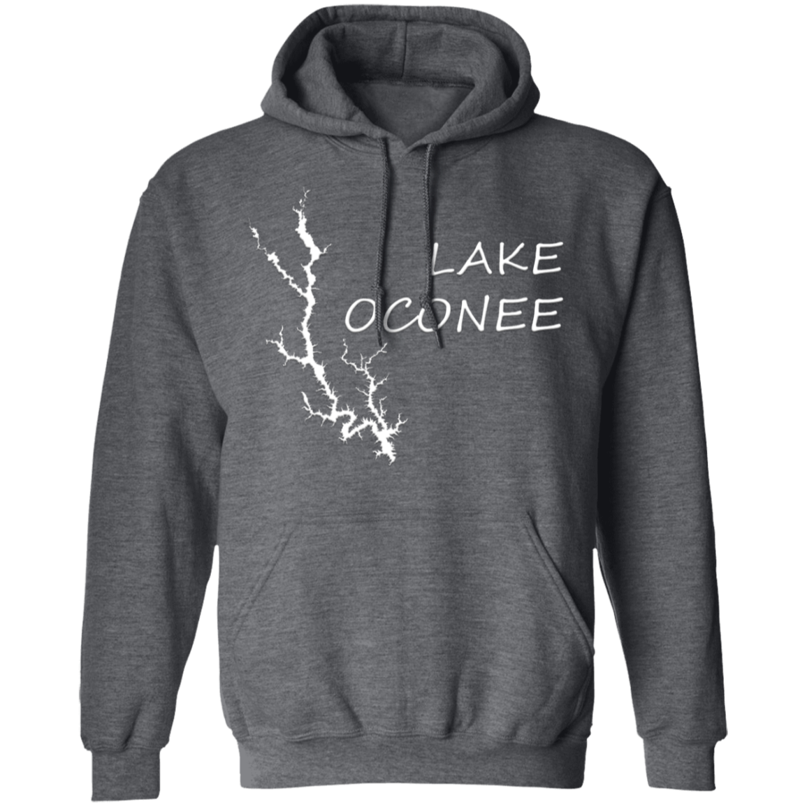 Lake Oconee Pullover Hoodie 8 oz.