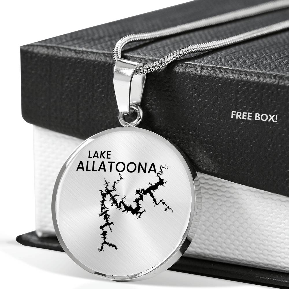 Lake Allatoona Circle Necklace