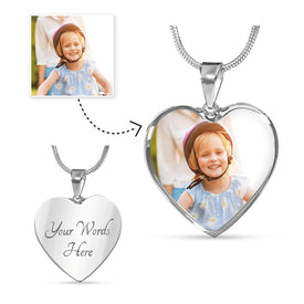 Personalized Heart Shaped Necklace